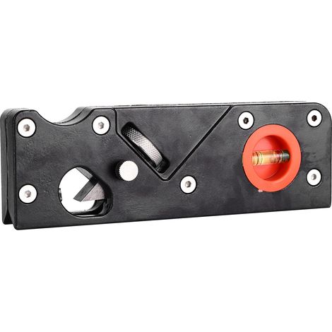 Rabot à chanfreiner pour bois, outil manuel de bricolage pour le travail du bois, outil d'aplanissement des bords et des coins, rabot noir