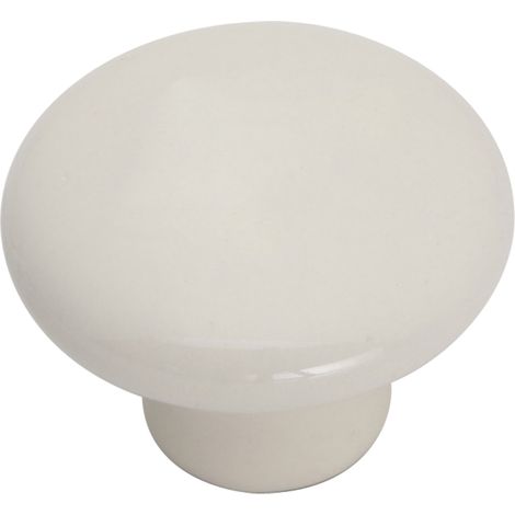 Pomo GP20, porcelana blanca, patrón 0 (1/2)