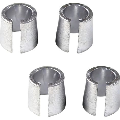 2 Pairs Battery Terminal Sleeves, Battery Terminal Connectors, Car Battery Terminals, Universal Battery Post Adapters for Positive and Negative Automotive Battery Posts Terminals (1/5)