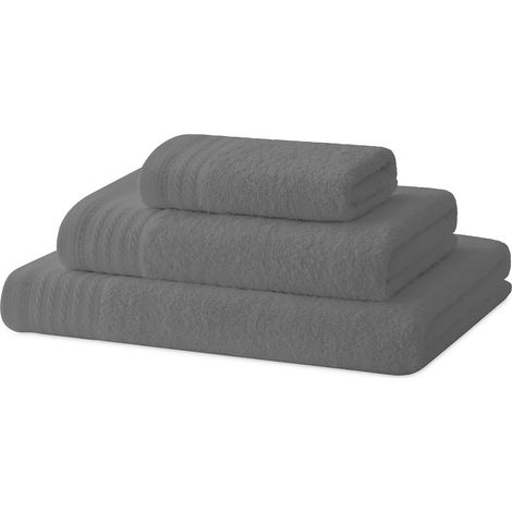 Ensemble de Serviettes de Bain - Serviette de Douche, Serviette à Main et Serviette de Bidet - 100% Coton - 480 g/m2-1-30X50 / 1-50X100 / 1-65X130 - Tableau (1/5)