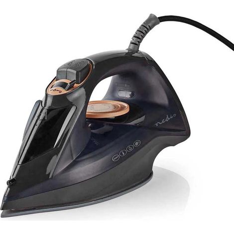 Nedis IRON1000 plancha de vapor negra 2200W