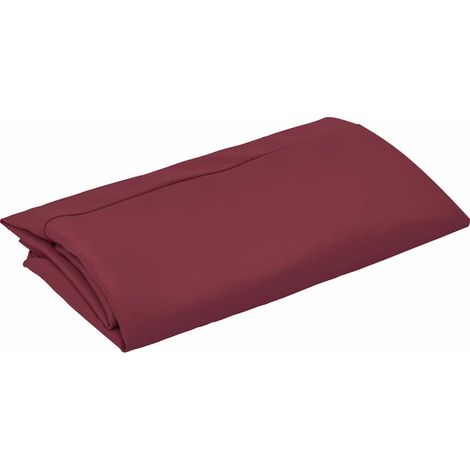 Replacement Fabric for Cantilever Umbrella Bordeaux Red 350 cm vidaXL