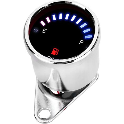 Jauge de Niveau de Carburant Electrique, DC 12 V Universel Moto Voiture Affichage LED jauge de Carburant Electrique jauge de Compteur D'huile Electronique pour jauge Essence Moto jauge de Carburant (1/5)