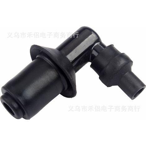 Motorcycle ATV four-wheel beach off-road scooter CG125-300CC black high voltage cap spark plug cap (1/5)