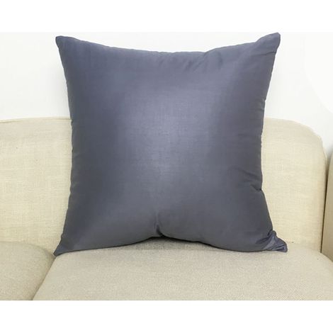 Quadratischer Outdoor-Kissenbezug – 45 x 45 cm – PU-beschichtetes Polyester – verdeckter Reißverschluss – für Garten, Terrasse und Balkon – 2er-Set (1/5)