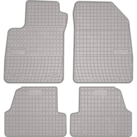 Alfombrillas de goma para coche: Opel Mokka crossover (2012-2016) - color gris a juego