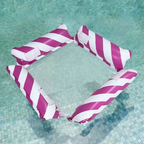 Hamacs aquatiques, tapis flottants gonflables, matelas de natation, jouets pour fêtes à la piscine