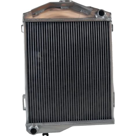 Radiador de aluminio hecho a medida para Austin Healey 100-6 (1956-1959) y Austin Healey 3000 (1959-1967), compatible con motores de 2.6L y 2.9L, eficiencia de refrigeración mejorada, construcción lig (1/5)