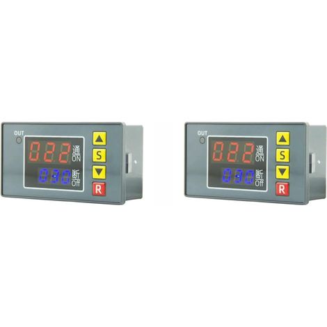2X T3231 - Relais temporisé numérique avec affichage LED (1/3)