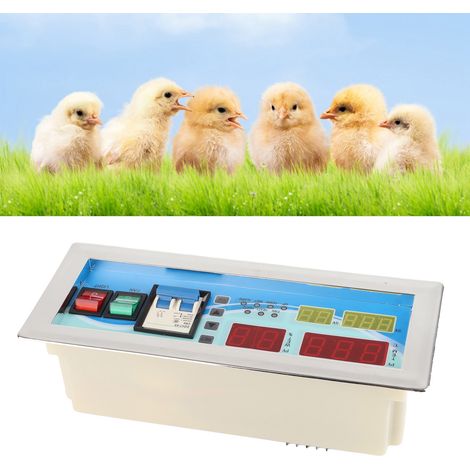 Automatischer und intelligenter Inkubator-Controller XM-18D mit Temperatur- und Feuchtigkeitsregelung für 88-6336 Eier und Hühner, Gänse, Enten, Wachteln (1/5)