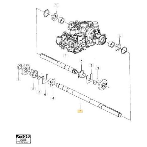 BATTERIA 7,5AH ORIGINALE STIGA - 1126-9138-01