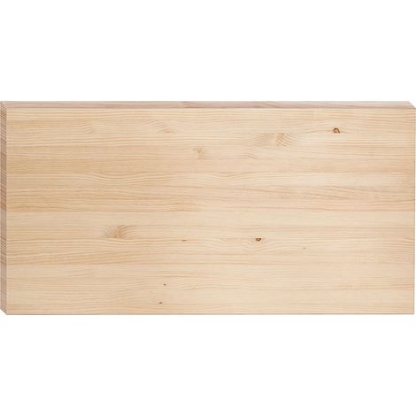 Tablero madera maciza de pino, 140 x 70 x 3 cm