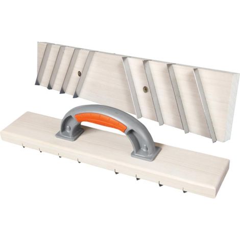 rascador talocha para mortero liso base madera ebertools profi
