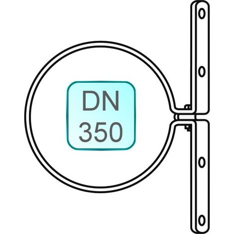 Sparrenschelle INOX DN350 - 48000011647 von Weishaupt
