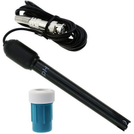 Longue Corps pH Électrode avec BNC Prise Sonde 300cm Câble 0-14pH pour pH Mètre, pH Manette pH Dispositif Économique Capteur (1/5)