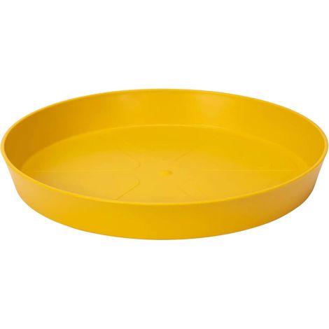 elho® Loft Untersetzer Ockergelb Ø 28 cm rund - Kunststoff