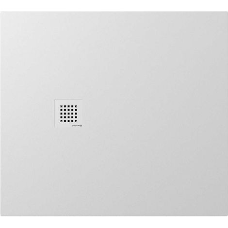Polysan Tre - Piatto doccia Neca 100x90 cm, bianco opaco 84306.11 (1/5)