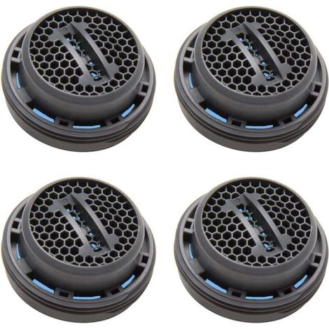Aérateur de rechange pour pièce de monnaie Régulateur de débit 7,5 L/min M24 x 4 sans buse de mélange à clé, filtre à cartouche mixte (M24 x 4) (1/4)