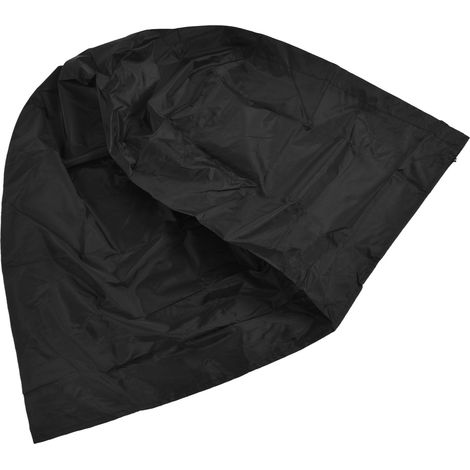 Schutzhülle für Feuerstellen im Freien, staub- und UV-beständig, wasserdicht, schwarz 80x65 cm (210D) für alle Jahreszeiten (1/5)
