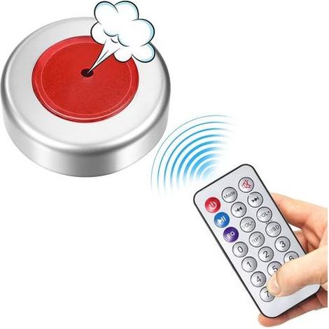 Kaelt - Machine à pets télécommandée, machine à bruitage amusante, jouet à pets contrôlé par infrarouge, accessoire de farce pour fête ou spectacle. (1/5)