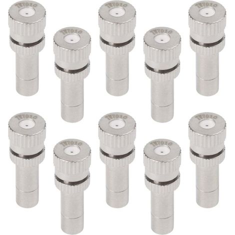 Buse de pulvérisation brumisation à basse pression, buses d'atomisation connexion rapide pour l'arrosage des plantes jardin, outil d'arrosage Durable 10 pièces 0.7mm(0.0276in) 30 Pièces (1/5)