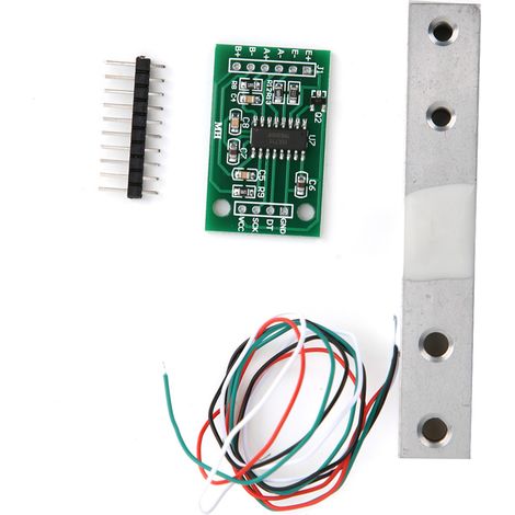 5-kg-Gewichtssensormodul HX711, hochpräzise elektronische Waage, Druckzubehör (1/5)
