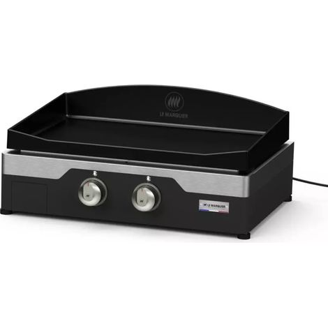 piastra elettrica le marquier "allure 260" in ghisa nero 2 bruciatori