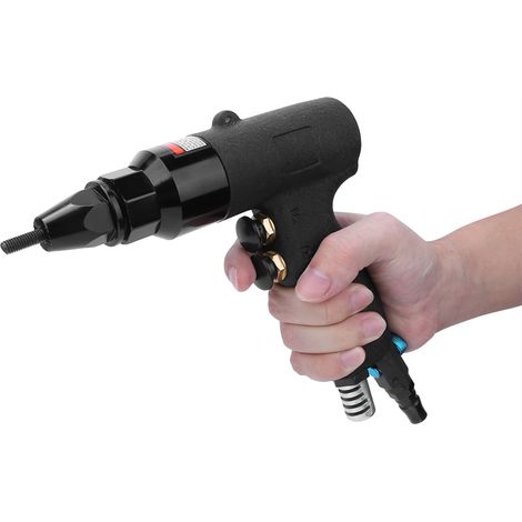 Pistolet à riveter pneumatique, riveteuse à filetage M5-M6, outil manuel de rivetage à air comprimé, 700 tr/min (1/5)