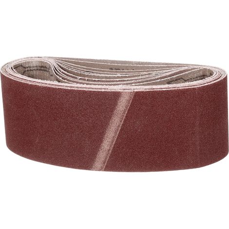 24 Pcs 100mm x 610mm Bande Abrasive 120 Grain pour Ponceuse à Bande (1/5)