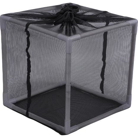 Filtre pour bassin, cube anti-colmatage, sac barrière en maille pour pompe à eau extérieure, panier (10 pouces) (1/5)