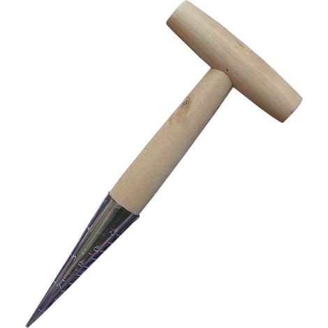 Perforatrice de jardinage à poignée en T avec graduations (1/3)