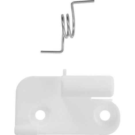 Kit de Ressorts de Charnière pour Porte de Réfrigérateur en Plastique et Métal 4,80x2,70x2,00 Cm, Remplacement Facile Alignement Précis pour Réfrigérateur et Congélateur (1/5)