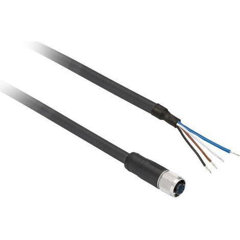 Sensorkabel'ger.M8,4-pol,5m SCHNEIDER-ELECTRIC XZCP0941L5