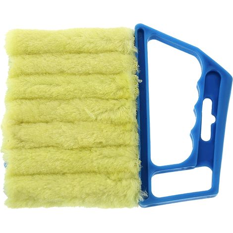 Nettoyant Pour Stores - Brosse À Microfibres Avec 7 Manchons Détachables - Pour Stores Miniatures, Volets De Climatisation, Grilles De Climatisation Auto Et Ventilateurs - 1 Pièce (1/5)