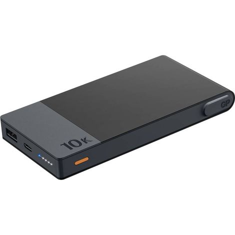 Power Bank in alluminio, 10.000mAh, Grigio (1/5)