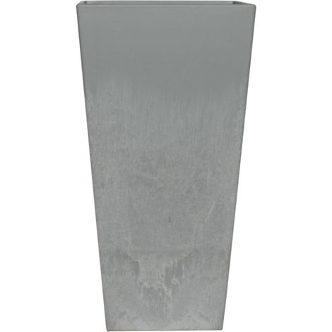 Artstone Vase Ella 26 x 26 cm grau Blumentopf Pflanztopf