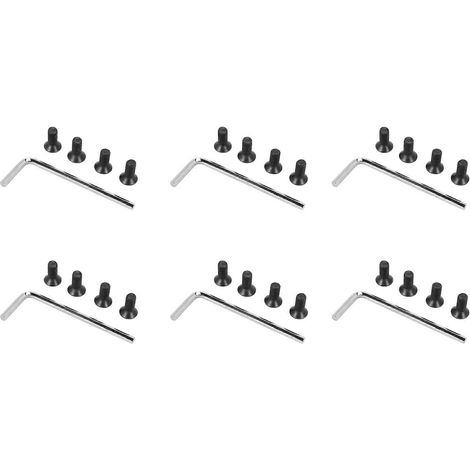 Kit de 24 vis de fixation pour guidon de trottinette avec poignée hexagonale, compatible Xiaomi M365 et Ninebot ES2. (1/5)