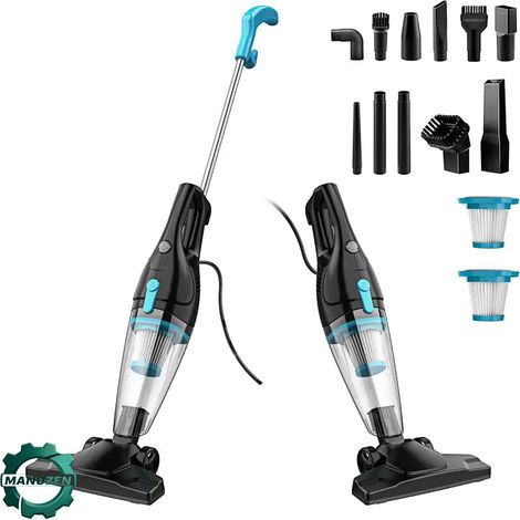 Manuzen - Aspirateur balai filaire 600 W – câble 6 m, 9 accessoires – 220–240 V (1/3)