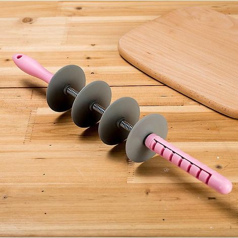 Trancheuse à pain multifonctionnelle, roulette à pâtisserie réglable (1/5)