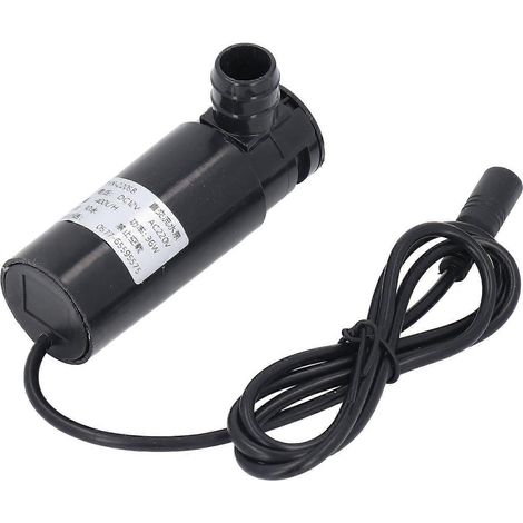 Pompe submersible 12 V CC, étanche, silencieuse, pompe centrifuge pour fontaines, piscines et aquariums