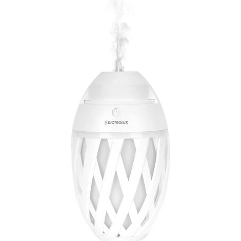 TRADE SHOP - Diffusore Di Essenze Profumate A Ultrasuoni 7 Luci Led Usb ø11cm H18cm Per Cromoterapia -