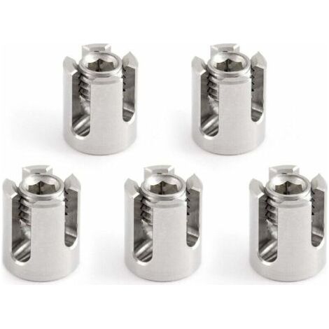 Lot de 5 serre-câbles en acier inoxydable (A4) - Pour câble de 2 mm - M8 (pour câble de 2 mm) (1/4)