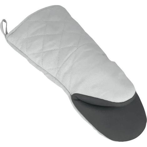 Metaltex Guanto da Cucina Antiscivolo Grigio 30 cm