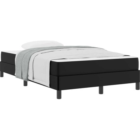 Maison Exclusive - Struttura del letto con materasso Nero 120 x 200 cm Tessuto