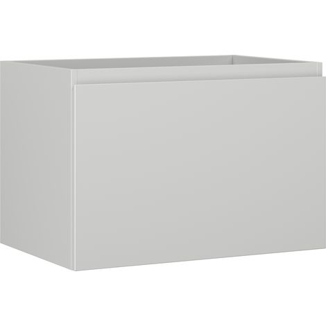 Mexen Orio Badezimmerschrank für Waschbecken 70 cm, 1 Schublade, grau matt - 91A10-07047-1-BF62 (1/5)