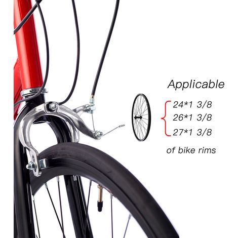 Convient aux étriers de frein de vélo en alliage d'aluminium en forme de U, type à bras long, étriers de frein avant/arrière (1/5)