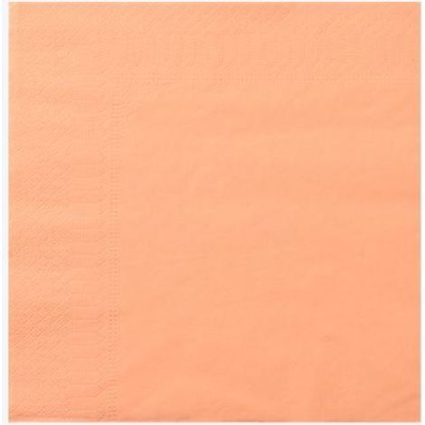 Serviette Ouate 20x20 cm Mandarine Ecolabell - Lot de 3 Colis de 1800 - Manufacture De L'Ephemere