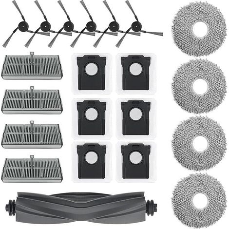 VUSZR Zubehörset für Dreame X40 Ultra Complete / L40 Ultra, 21-teiliges Ersatzteilset für den Dreame X40 Ultra Saugroboter mit 1 b