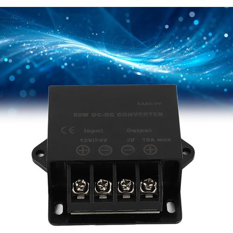 (Exklusiv für Mexiko) 10A Gleichspannungswandler für Autos (12V/24V auf 5V) (1/5)