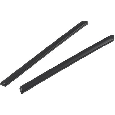 Zwei Farben: Schwarz. Material: Kunststoff. Zierleiste für den Kühlergrill. Mittlerer Sonnenblendenstreifen für den Kühlergrill. (1/4)